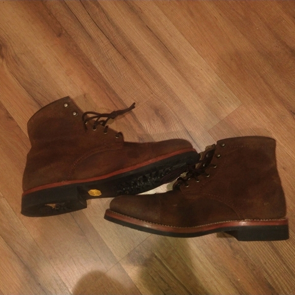 Trask Brown Leather Boots - Picture 4 of 10